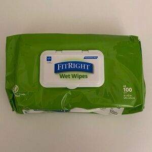 MedLine Fit Right Adult Wet Wipes Expiration 06/2027